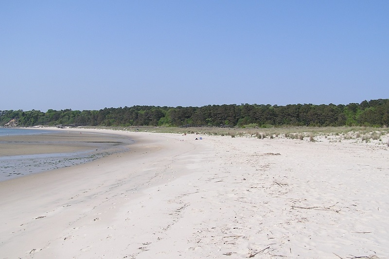 Wide beach